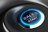 Business button, Sales Motivation
