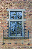 Tudor Style Windows with Balcony