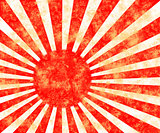 Japan flag of rising sun