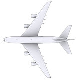 Large white plane