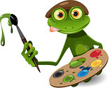 frog painter