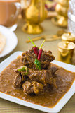 korma indian mutton curry dish