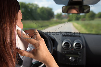 Using a mobile phone while driving