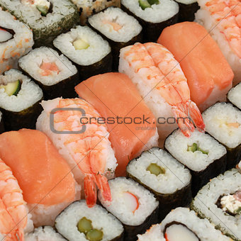 Choice of Japanese Sushi