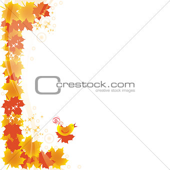 Autumn card or blank for your