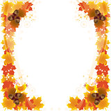 Autumn backgrounds 2 for your blank