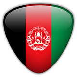 Afghanistan Flag Glossy Button