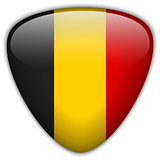 Belgium Flag Glossy Button