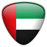 Emirates Flag Glossy Button