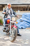 0116 270713 6200 Rider motorbike industial trendy red  bike