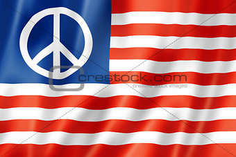 United States peace flag