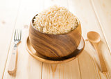 India cooked organic basmati brown rice