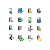 Collection of Web icon symbol