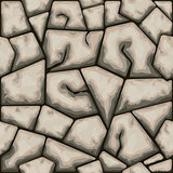 Brown stone seamless pattern