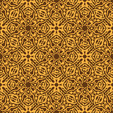 Yellow seamless pattern