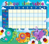 School timetable topic image 7
