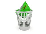 Recycle Bin folder with the files