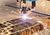 Plasma cutting metalwork industry machine