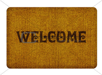 welcome cleaning foot carpet 