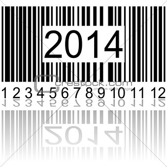 2014 on the barcode