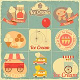 Ice Cream Retro Card