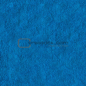 Blue Microfiber. Seamless Texture.