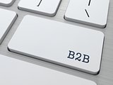 B2B - Business Concept.