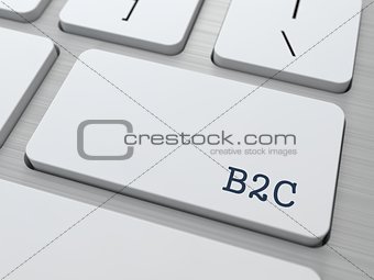 B2C - Business Concept.
