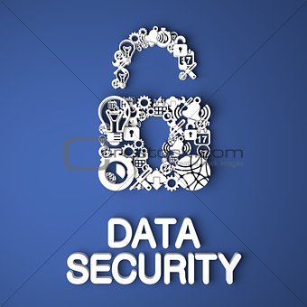 Data Security Concept.