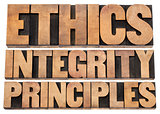 ethics, integrity and principles