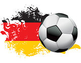 Germany Soccer Grunge Design