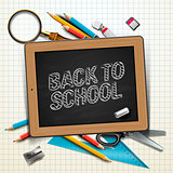 Welcome back to school, vector Eps10 illustration.