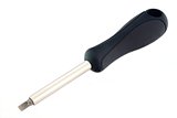 Screw-driver with the black handle