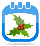 icon calendar Christmas 2