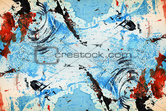 Designed abstract art background  