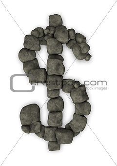 pebbles dollar symbol