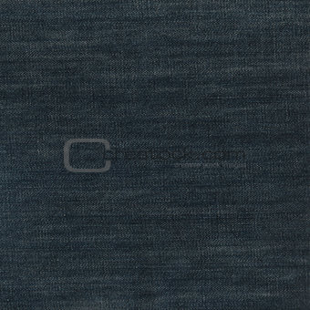 Striped textured blue jeans denim linen fabric background
