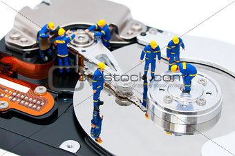 Hard disk repair concept