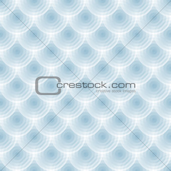 Abstract vector blue seamless transparent circles texture