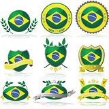 Brazil badges