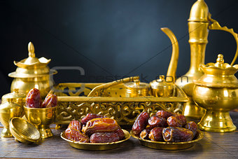 ramadan food also known as kurma , Palm dates