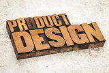 product  design in wood type