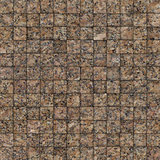 mosaic tile speckled orange wall floor