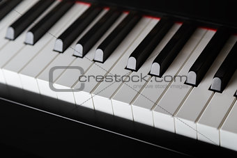 close up photo of piano keys