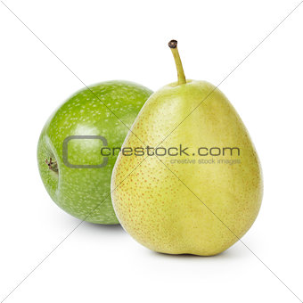 williams pear and granny smith apple