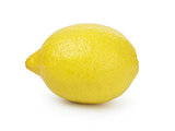 ripe yellow lemon