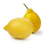 ripe yellow lemons