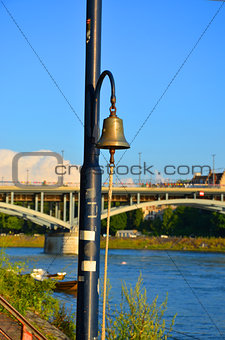 Bell by the river