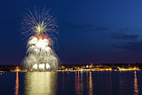 Fireworks on the Lake Maggiore, Arona