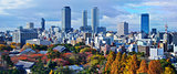 Nagoya Japan Skyline